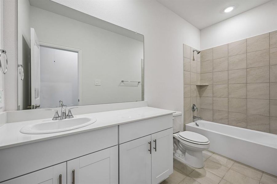 Furnished interior view inside a new home in Stella Hills, Denton (Image 14).