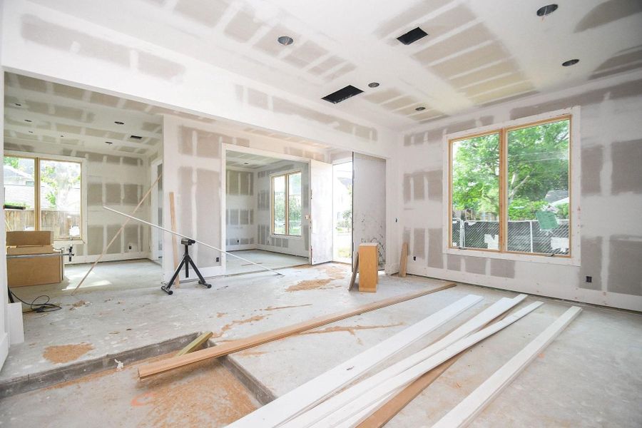 In-progress construction of a new home in , Houston, TX (Image 15).