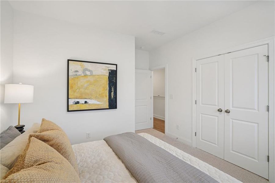 Furnished interior view inside a new home in , Cumming (Image 16).