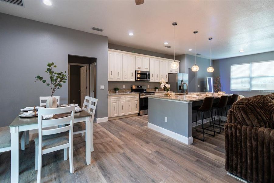 Furnished interior view inside a new home in , Eustis (Image 12).