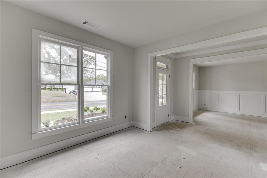 In-progress construction of a new home in , Buford, GA (Image 12).