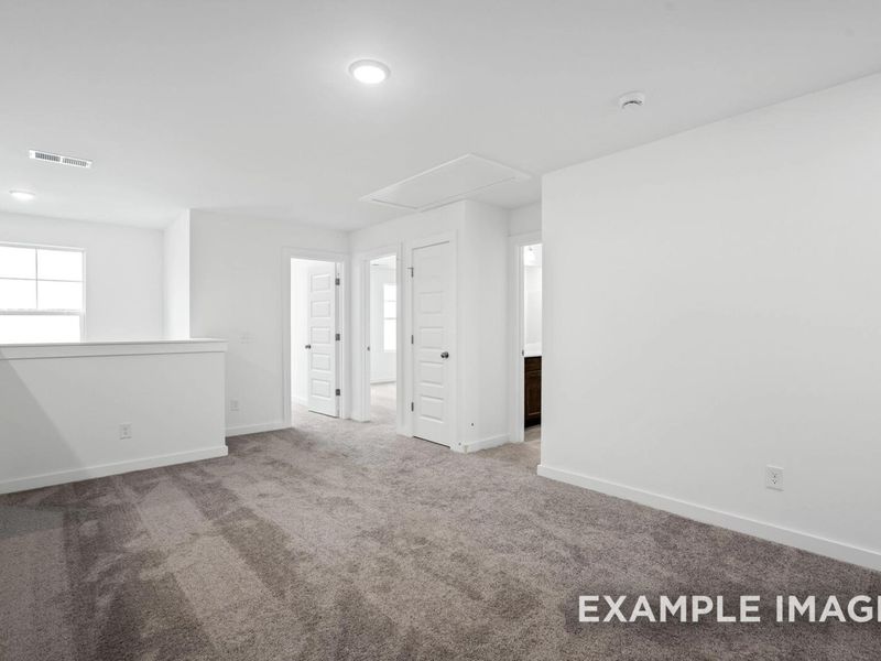 Representative unfurnished interior of a home built from the The Grayson A by Davidson Homes LLC in Sage Farms, White House (Image 33).