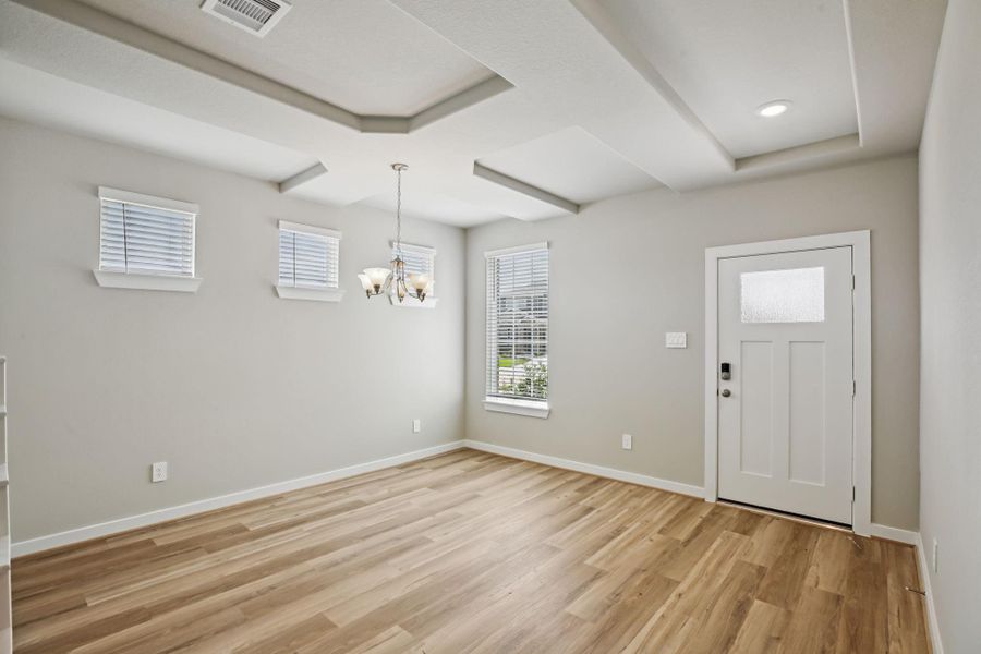 Photo is not of the actual home but is an inspirational photo of builder’s model home and may depict options, furnishings, and/or decorator features that are not included.