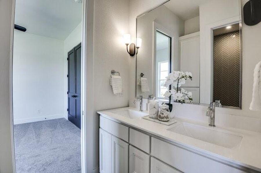 Furnished interior view inside a new home in , Midlothian (Image 32). Furnished interior view inside a new home in , Midlothian (Image 32).