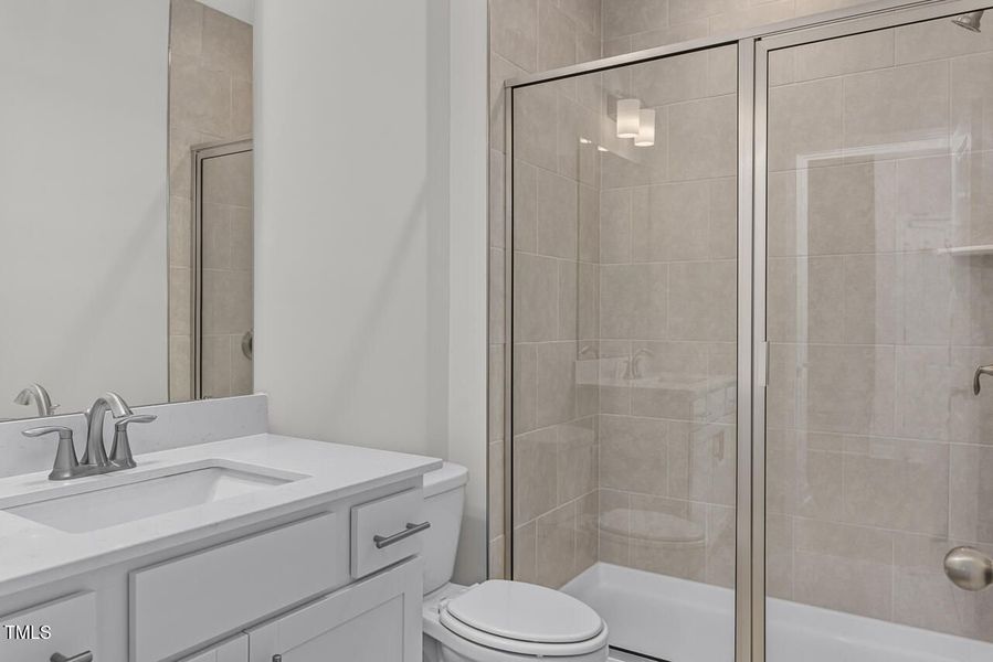 Furnished interior view inside a new home in Sage on North Main, Wake Forest (Image 8).