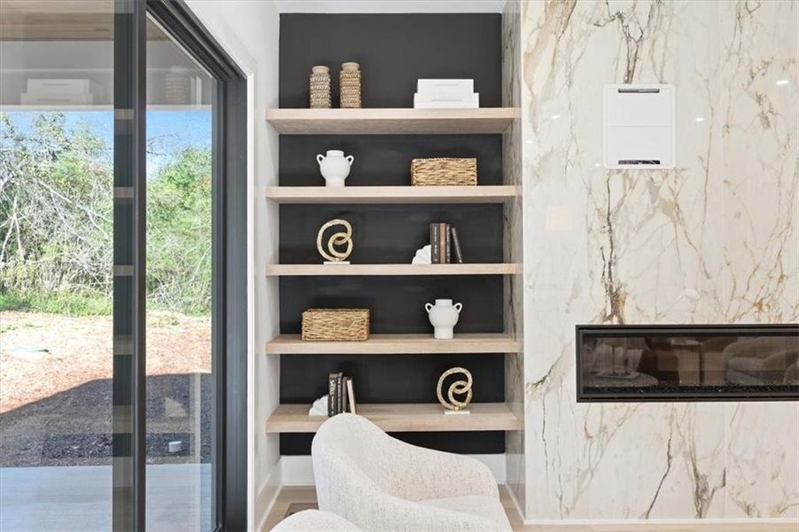 Close-up of interior finishes inside a home in Aster, Roswell (Image 22).