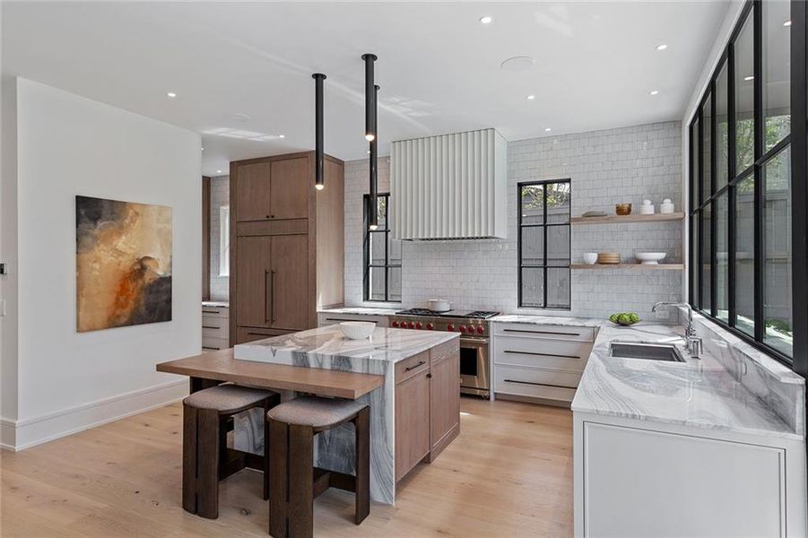 Furnished interior view inside a new home in , Atlanta (Image 7).