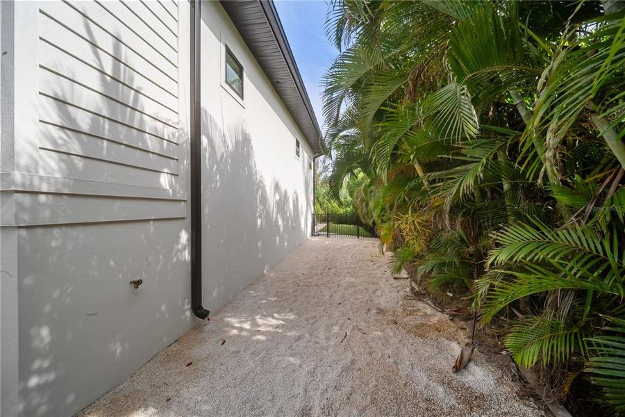 Exterior details and patio area of a home in , Longboat Key (Image 51). Exterior details and patio area of a home in , Longboat Key (Image 51).