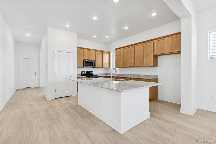 Furnished interior view inside a new home in Painted Prairie Cottage, Aurora (Image 15).