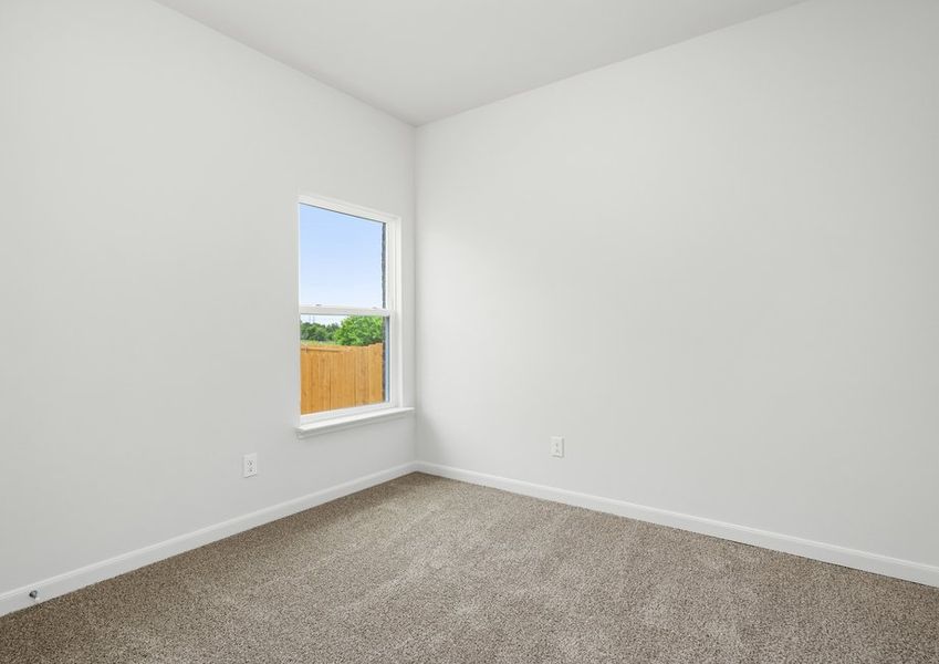 The secondary bedrooms are a great space for children's bedrooms or guest rooms. The secondary bedrooms are a great space for children's bedrooms or guest rooms.