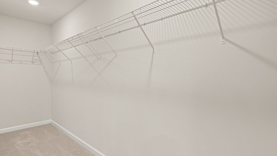 Representative unfurnished interior of a home built from the Salisbury by D.R. Horton in Echo Glen, Stockbridge (Image 20).