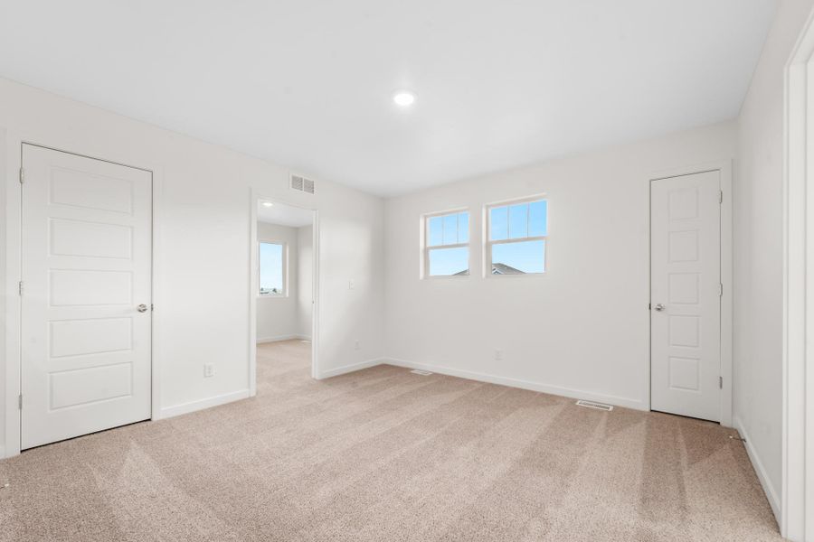 Spacious, unfurnished interior of a new home in Union Colony West, Greeley (Image 22). Spacious, unfurnished interior of a new home in Union Colony West, Greeley (Image 22).
