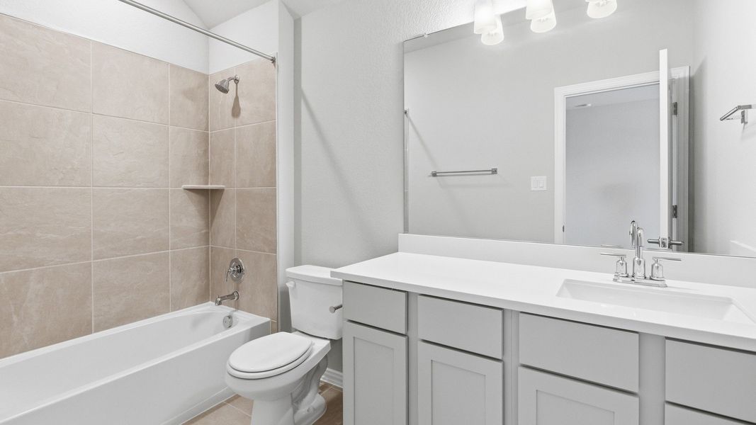 Furnished interior view inside a new home in Briarwood, Elgin (Image 13).