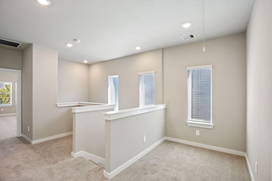 Spacious, unfurnished interior of a new home in Spring Brook Village - City Series, Houston (Image 22).