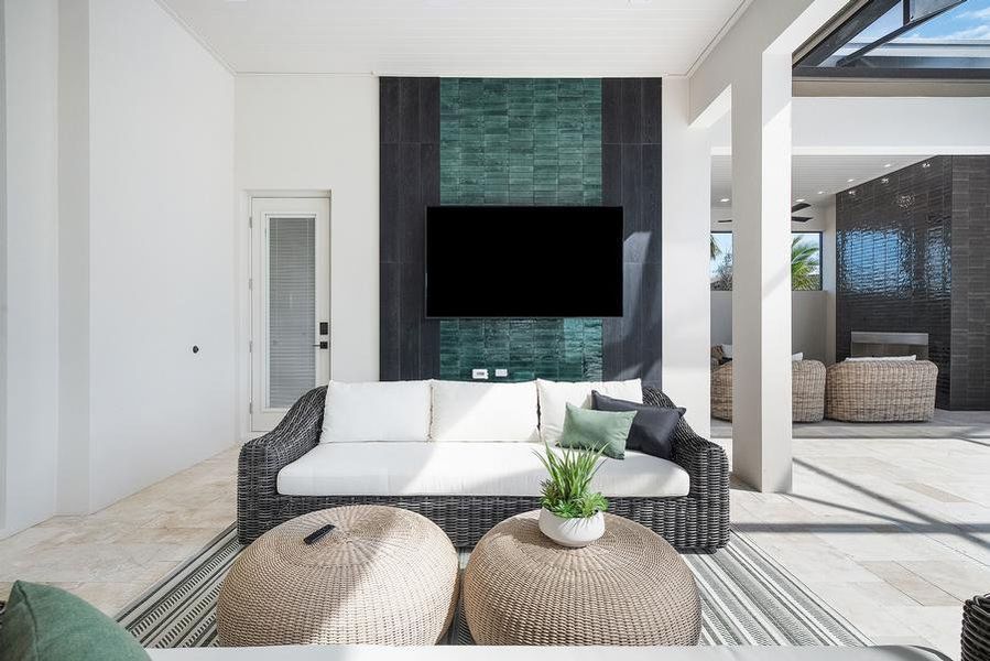 Representative furnished interior of a home built from the Riviera by GHO Homes in The Reserve at Grand Harbor, Vero Beach (Image 82).