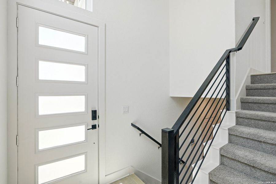 Spacious, unfurnished interior of a new home in Prominence Urban, San Antonio (Image 18). Spacious, unfurnished interior of a new home in Prominence Urban, San Antonio (Image 18).
