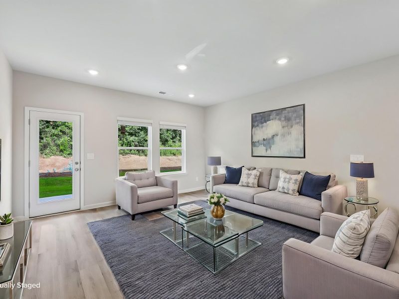Furnished interior view inside a new home in Artisan Walk, Fairburn (Image 3).
