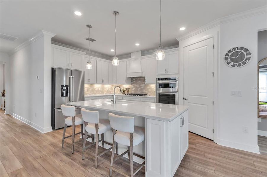 Furnished interior view inside a new home in Del Webb BayView, Parrish (Image 26). Furnished interior view inside a new home in Del Webb BayView, Parrish (Image 26).