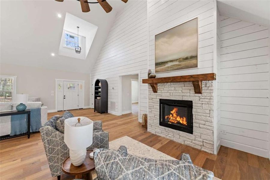 Furnished interior view inside a new home in , Morganton (Image 4).