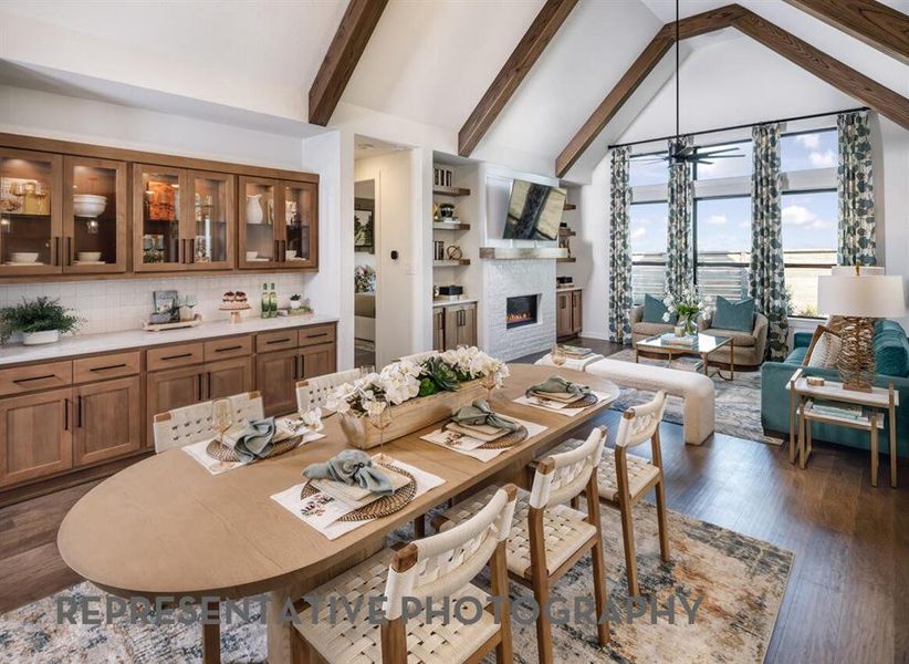 Furnished interior view inside a new home in Sonoma Verde, McLendon-Chisholm (Image 23).