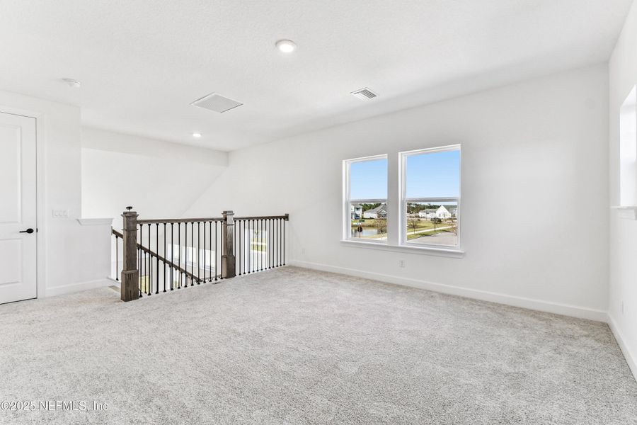 Spacious, unfurnished interior of a new home in Seven Pines 50' Front Entry, Jacksonville (Image 26).