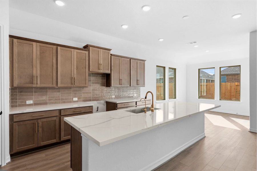 Furnished interior view inside a new home in Sunterra Lakes, Brookshire (Image 5).