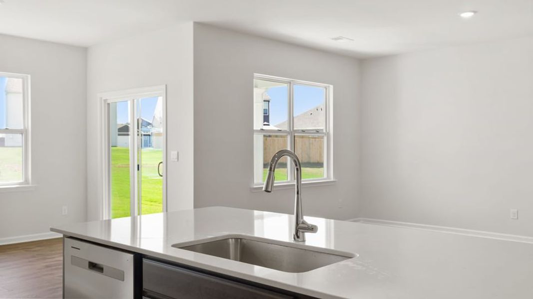 Representative interior finishes for a home built from the Aria by D.R. Horton in Rocky River Ridge, Anderson (Image 12).