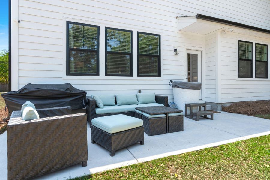 Exterior details and patio area of a home in , Mount Pleasant (Image 4).
