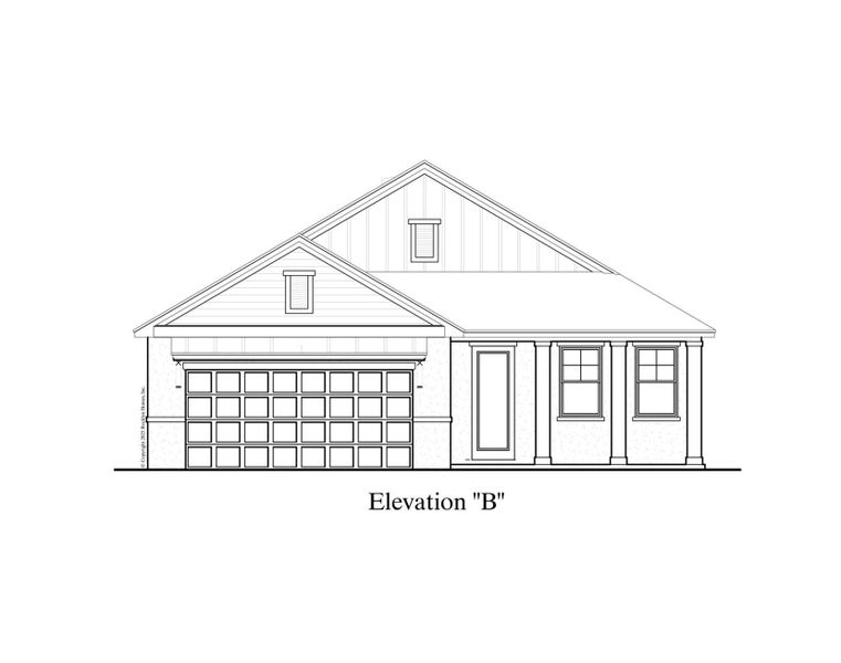 Exterior:Elevation B