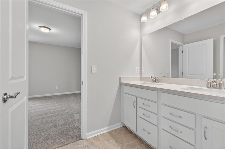 Furnished interior view inside a new home in Hamilton Place, Cartersville (Image 9).