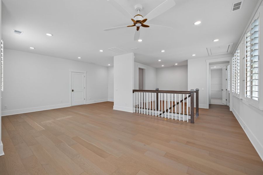 Spacious, unfurnished interior of a new home in McLean - South Shore, Clover (Image 19). Spacious, unfurnished interior of a new home in McLean - South Shore, Clover (Image 19).