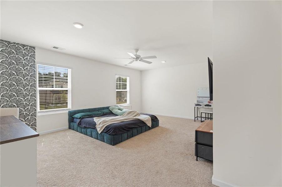 Furnished interior view inside a new home in , Hampton (Image 10). Furnished interior view inside a new home in , Hampton (Image 10).