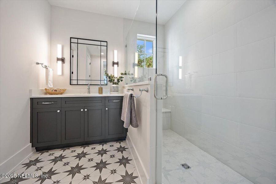 Furnished interior view inside a new home in River Landing at Nocatee (DF Luxury Homes), Ponte Vedra (Image 39). Furnished interior view inside a new home in River Landing at Nocatee (DF Luxury Homes), Ponte Vedra (Image 39).