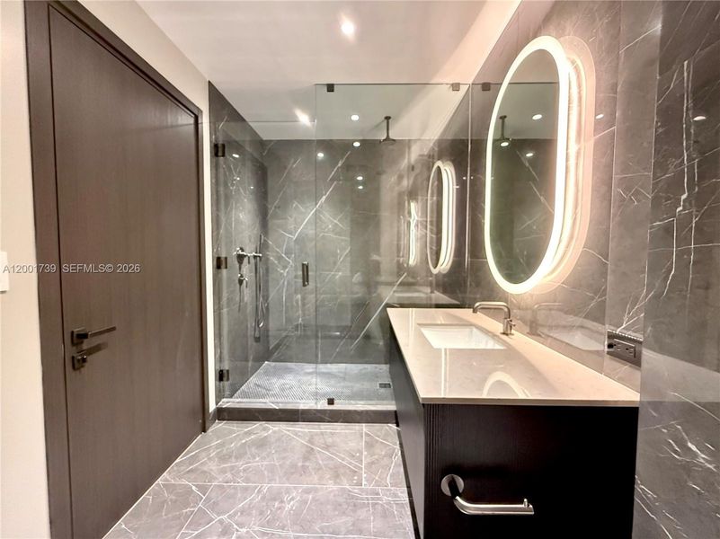 Furnished interior view inside a new home in , Miami (Image 5).