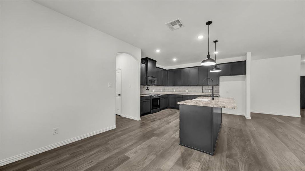 Furnished interior view inside a new home in , Poolville (Image 13).