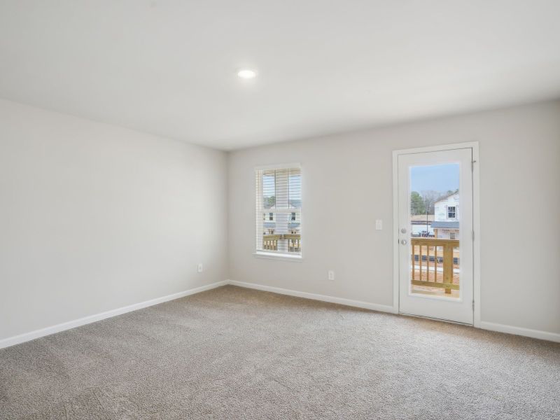 Spacious, unfurnished interior of a new home in Martin Springs - Cottage Series, Lawrenceville (Image 14).