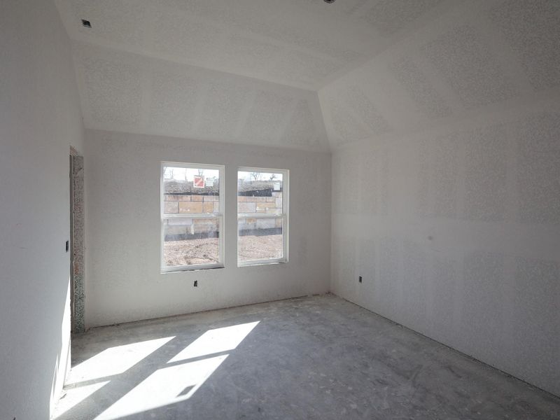 In-progress construction of a new home in Cascades at Onion Creek, Austin, TX (Image 13).