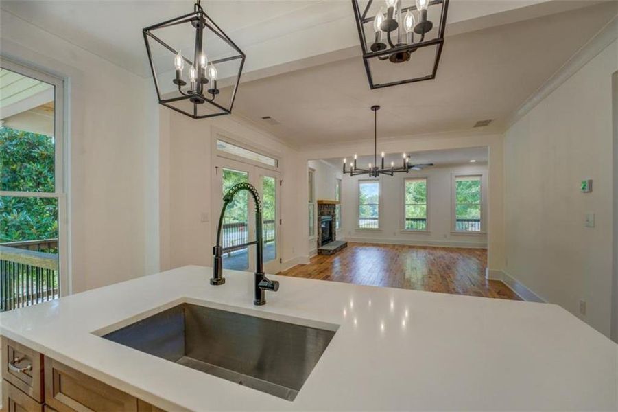 Furnished interior view inside a new home in , Covington (Image 11). Furnished interior view inside a new home in , Covington (Image 11).