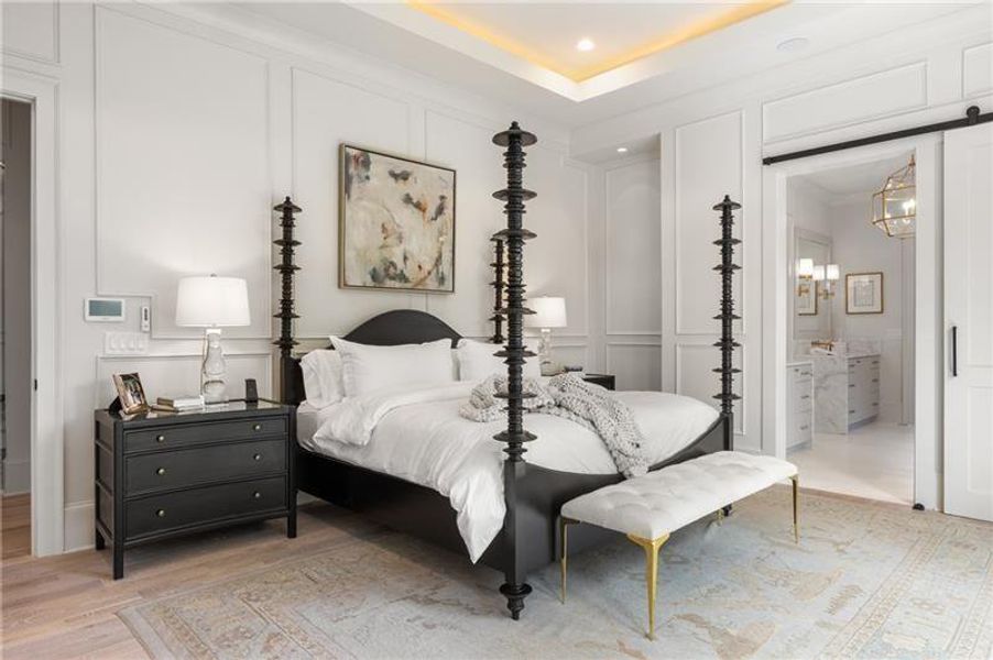 Furnished interior view inside a new home in , Alpharetta (Image 40).