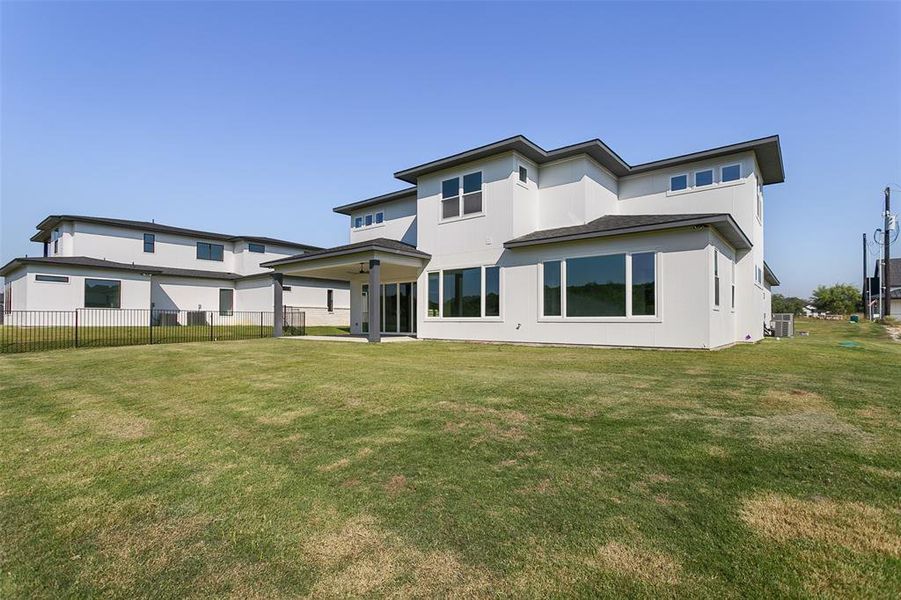 Exterior details and patio area of a home in , Fort Worth (Image 2). Exterior details and patio area of a home in , Fort Worth (Image 2).
