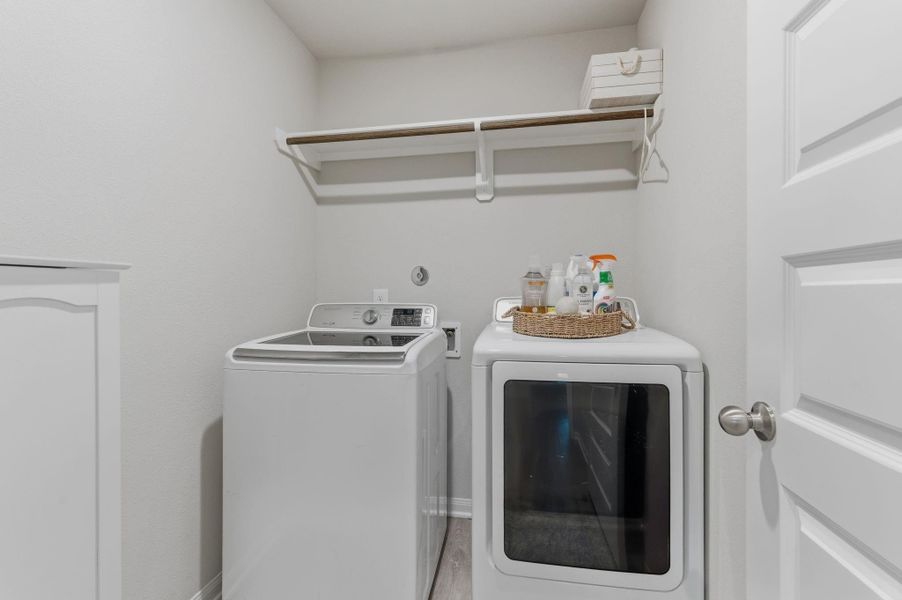 Laundry room on the 1st floor