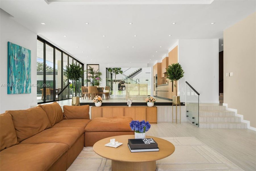 Furnished interior view inside a new home in , Southwest Ranches (Image 9).