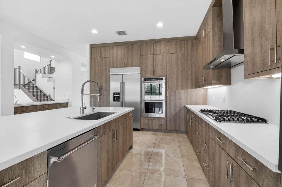 Furnished interior view inside a new home in , Boca Raton (Image 15).