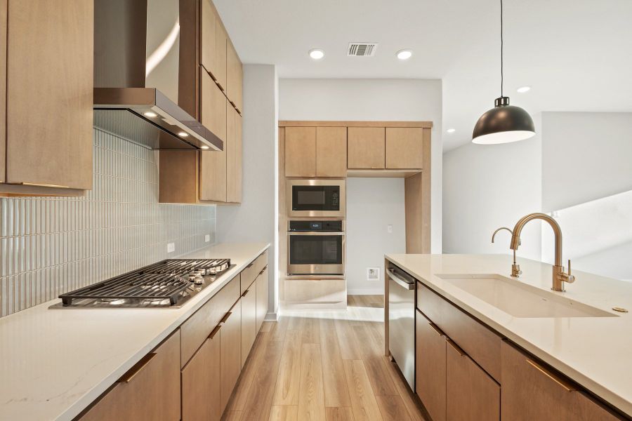 Furnished interior view inside a new home in Lariat, Liberty Hill (Image 5).