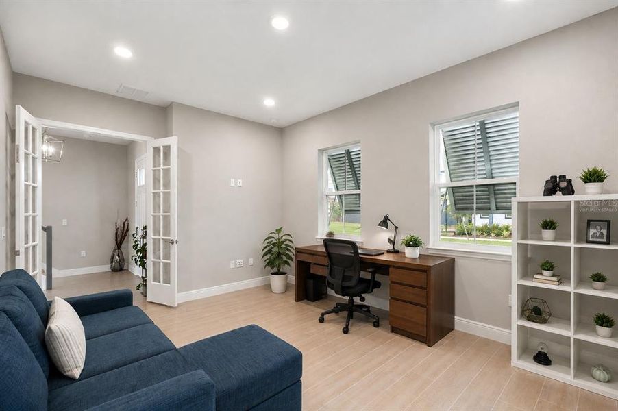 Furnished interior view inside a new home in Weslyn Park at Sunbridge, St. Cloud (Image 41).