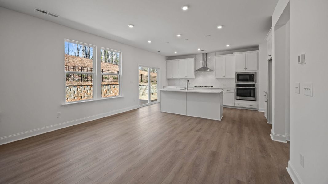 The Burton Plan in Farms at Bellingham by DRB Homes in Charlotte NC - Kitchen