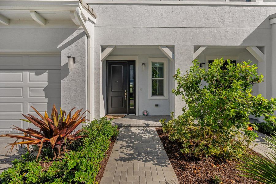 Exterior details and patio area of a home in , Westlake (Image 30).