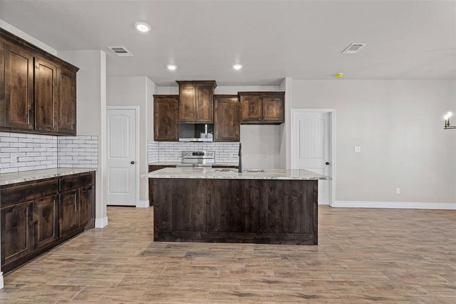 Furnished interior view inside a new home in , Granbury (Image 7).