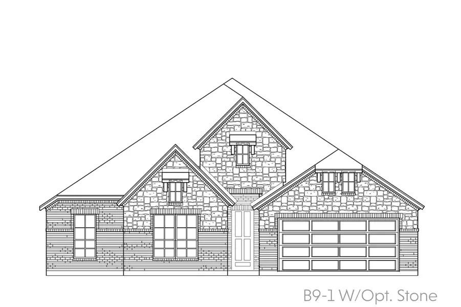Representative rendering of the exterior for the Savannah by John Houston Homes (Image 4).