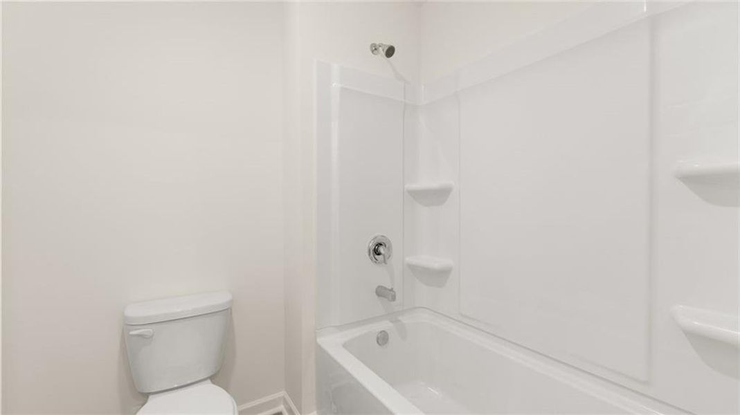 Furnished interior view inside a new home in Brooks Station, Dacula (Image 12).